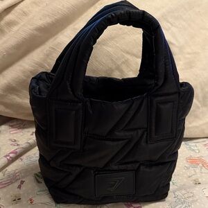 Gymshark Black Quilted Tote